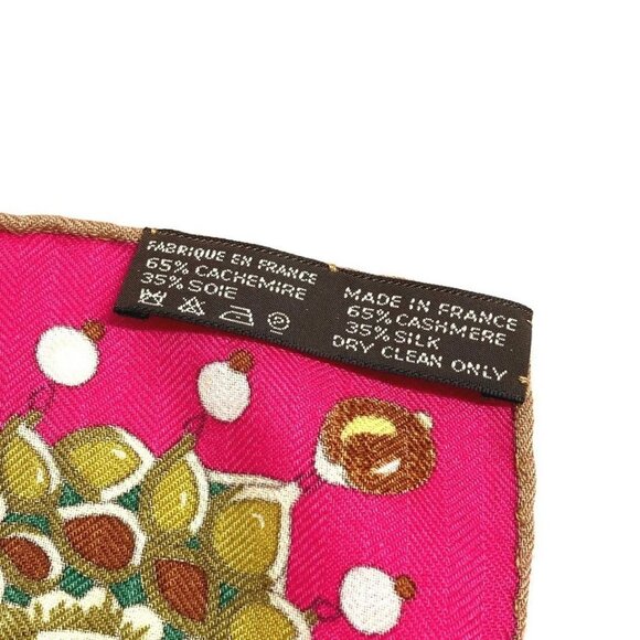 HERMES Maharaja's Jewelry Calle Jean 140 Large format shawl Stole / Shawl Scarf - Picture 11 of 11